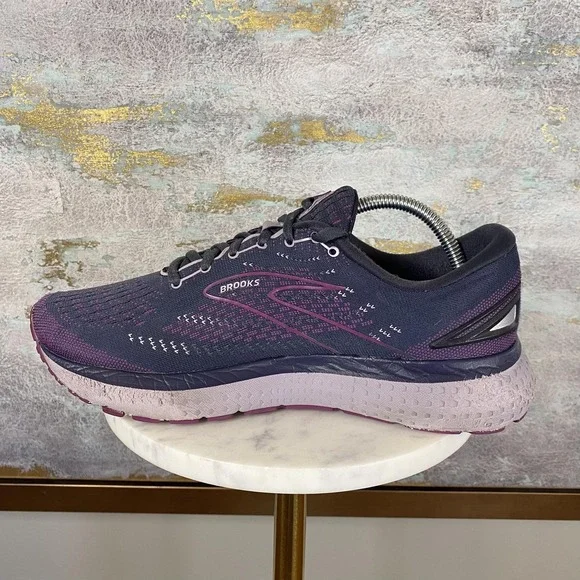 Brooks Glycerin 19 Shoes Womens Size 10.5 Purple Running Sneakers 1203431B572 - Picture 7 of 11